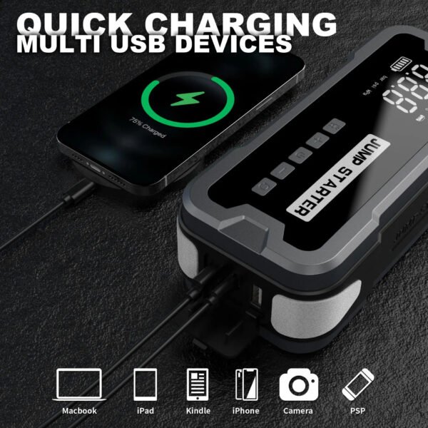 Car Battery Jump Starter - Image 10