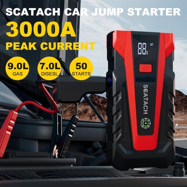 Car Battery Jump Starter